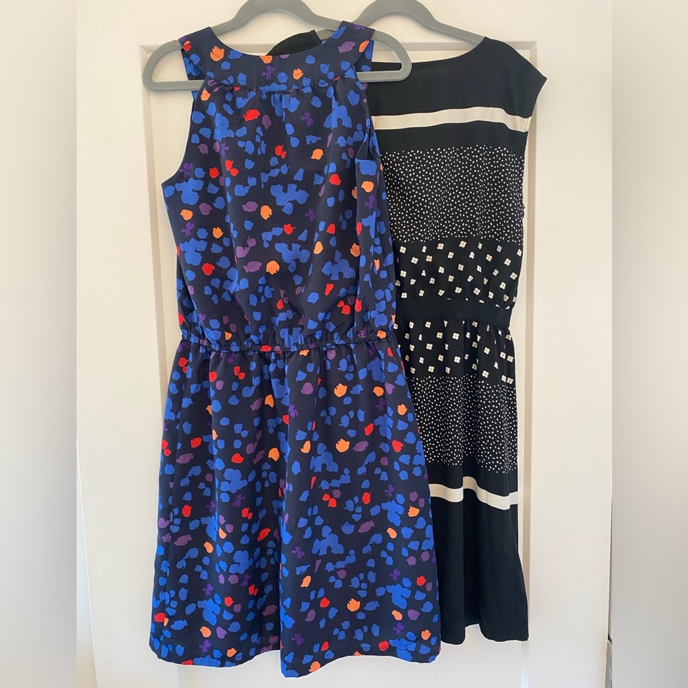 LOFT Pair of Professional Dresses Navy and Black